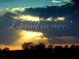 stand in awe