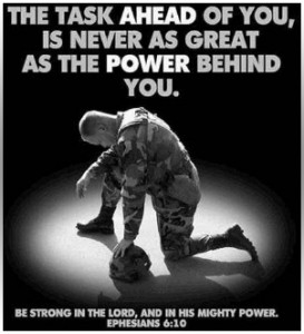 eph 6 - power behind