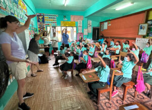 Body of Christ teaching in the school