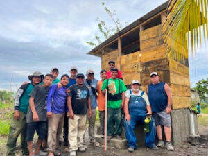 Finished construction project