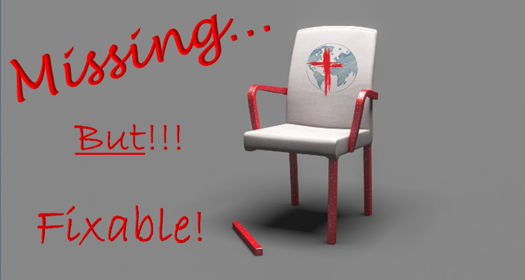 chair missing COVER Chair with missing leg