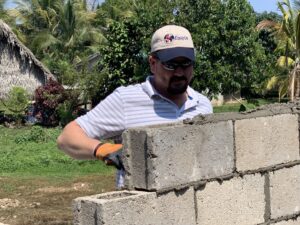 Church construction - San Pedro Columbia