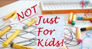 Not Just For Kids - cover image children's crayons