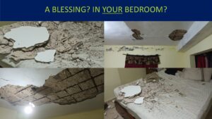 Going growing giving - pastor house catastrophe